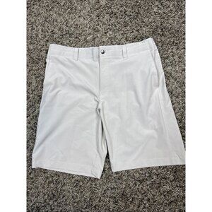 Callaway Golf Shorts Men 36 Gray Performance Stretch Flat Front 9”
